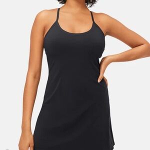 Black Outdoor Voices Exercise Dress